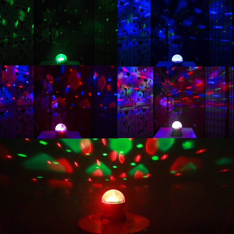 Disco Ball Home Party Light Show Speaker white