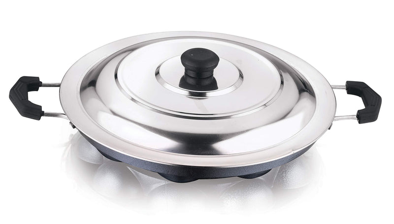 Vinod Paniyarakkal For Cooking Paniyaram 23cm with SS Lid