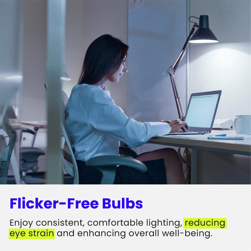 Feit Electric A19 LED Light Bulbs, 60W Equivalent, Non Dimmable, 800 Lumens, E26 Standard Base, 5000k Daylight, 80 CRI, 10 Year Lifetime, Energy Efficient, 24 Pack, A800850/10KLED/MP/24 24 Count (Pack of 1) 60-Watt LED