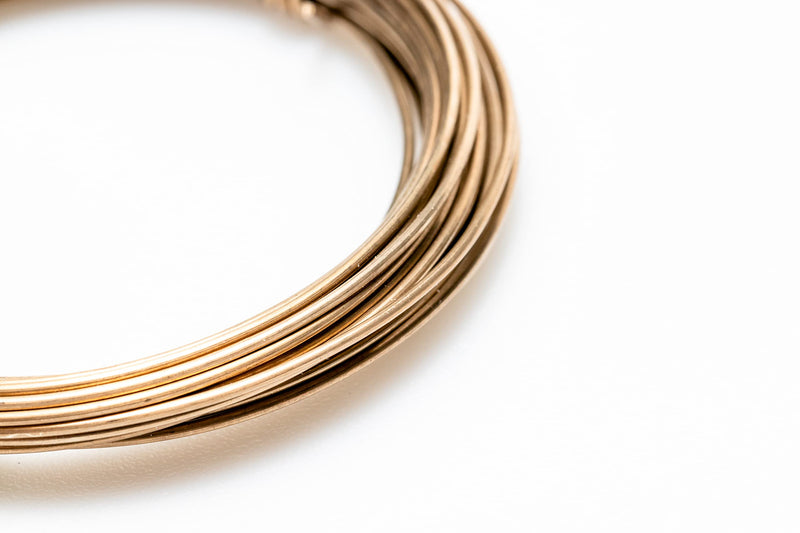 5 Feet Brass Wire Solder, Color Match, 20 Gauge Made in USA Soldering Welding by CRAFT WIRE 1 5 Feet
