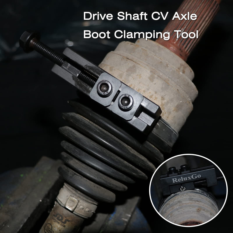 CV Boot Clamp Pliers, Single Ear Hose Drive Shaft CV Axle Boot Clamp Removal and Installation Tool Compatible with Toyota Lexus etc OEM 09521-24010 cv axle boot clamp tool