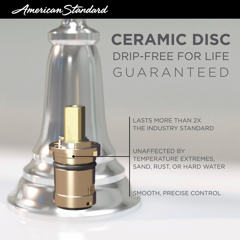 American Standard TU018500.278 Edgemere Valve Only Trim Kit with Cartridge, Legacy Bronze Universal Without Rough
