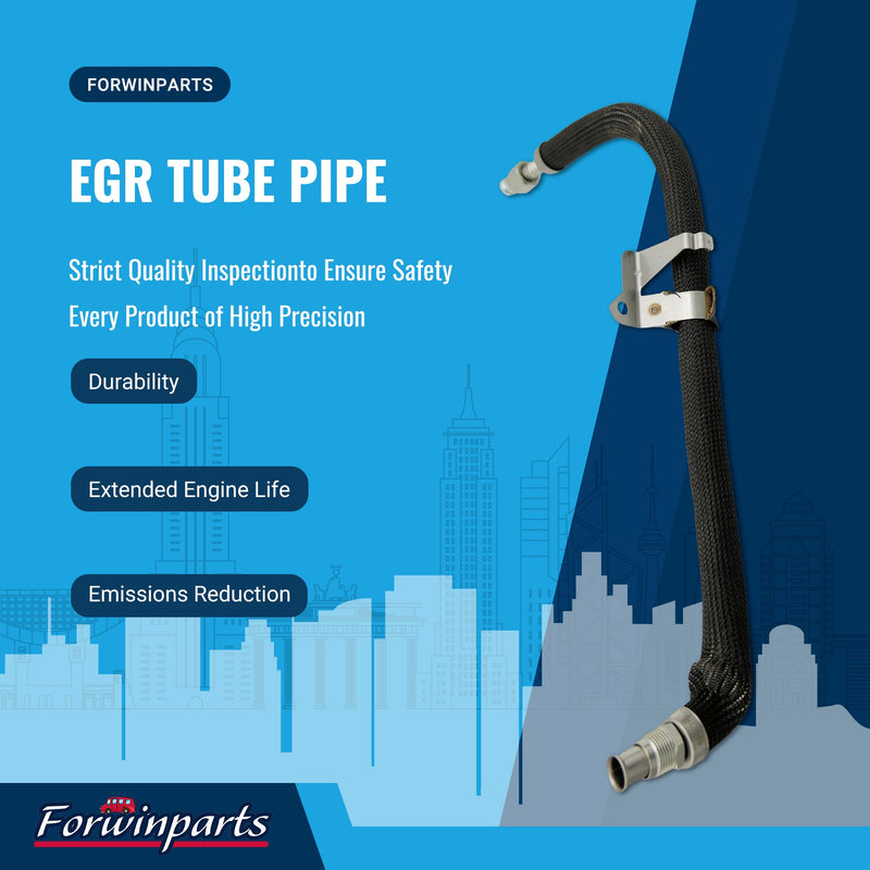 598-200 EGR Tube for Chevy Silverado Suburban Cheyenne GMC Sierra C1500 C2500 C3500 K1500 K2500 K3500 Tahoe Yukon Cadillac Escalade 1996-2000 10220275
