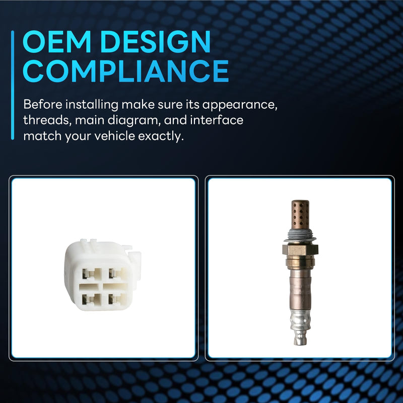 Oxygen Sensor Downstream Compatible with Subaru Forester Impreza Replace # 13469