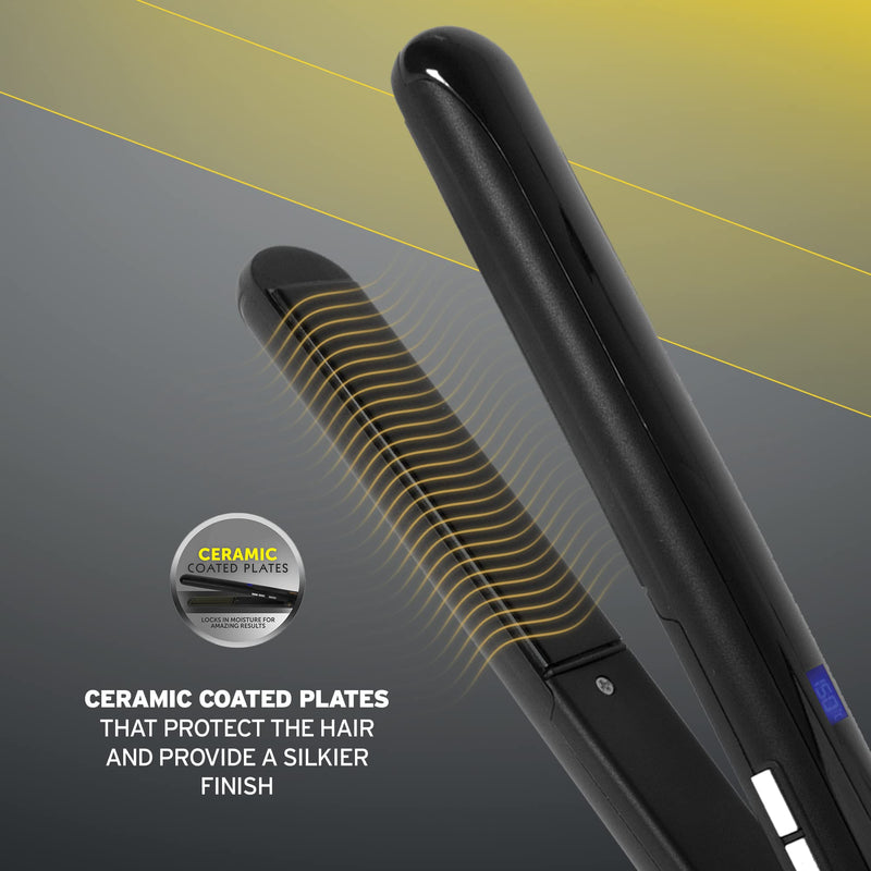 Wahl Afro Hair Straightener, Variable Temperature 150-230 Degrees