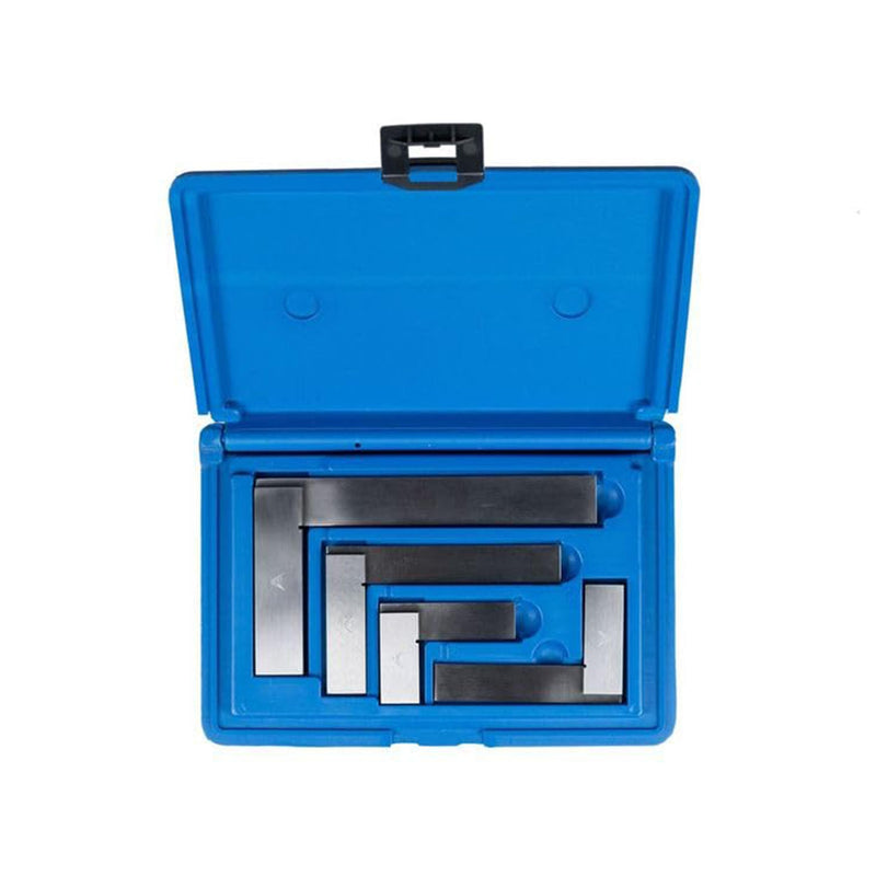 PEC Tools Machinist Square Precision Engineer Wide Seat Square 90 Right Angle Ground Hardened Steel Angle Ruler 3 x 2-1/2 Inch, Suitable for Woodworking and Precision Layout Work 3"