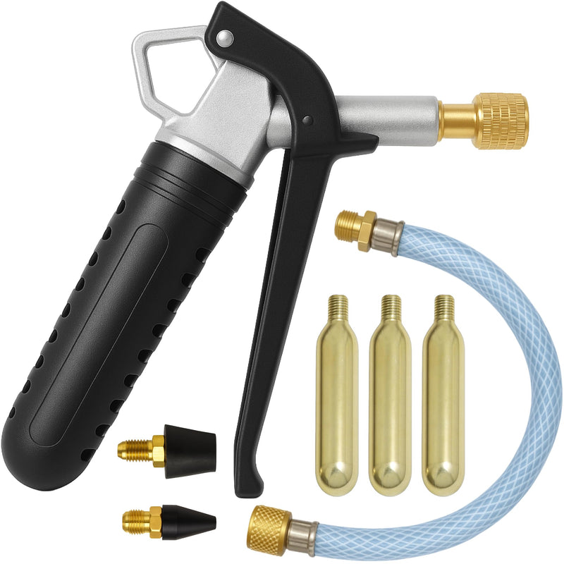 AC Drain Line Cleaner Tool & Leak Sealant Injector | Pro Grade Reinforced Injection Gun | Condensate Line Co2 Drain Gun