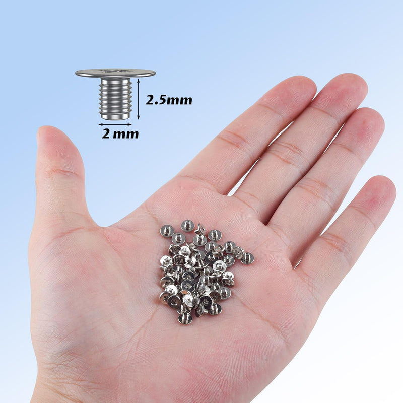 M.2 SSD Mounting Screws Kit,50PCS PCIE NVME M.2 Screws for M.2 NVME SSD Mounting M.2 SSD screws