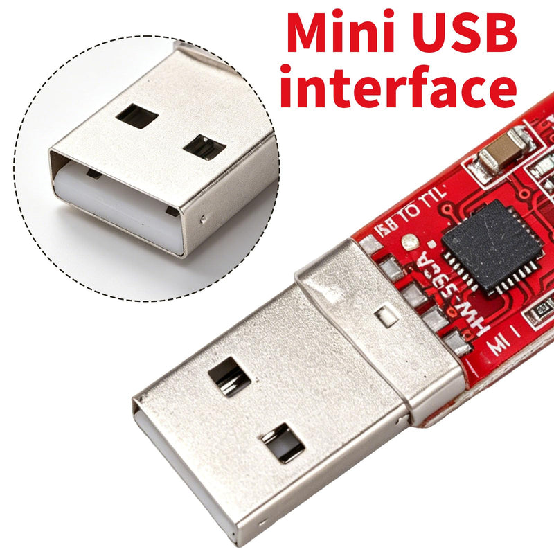 3pcs USB to TTL Serial Adapter Module Starter for Arduino ESP8266 STM32 | USB 2.0 UART Converter 3.3V/5V Output STC Compatible with Downloader Board with Jumper Wires Programming Tool Part