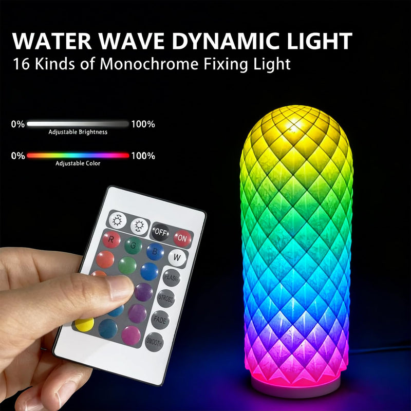 10PCS Remote Control RGB LED Lamp Kit 001 for Bambu Lab H2D/X1/P1P/A1 Multicolor Remote Control RGB,Includes Makerworld for Anycubic Makeronline 3D Printer Light DIY，Includes DIY Model Parts RGB 10PCS