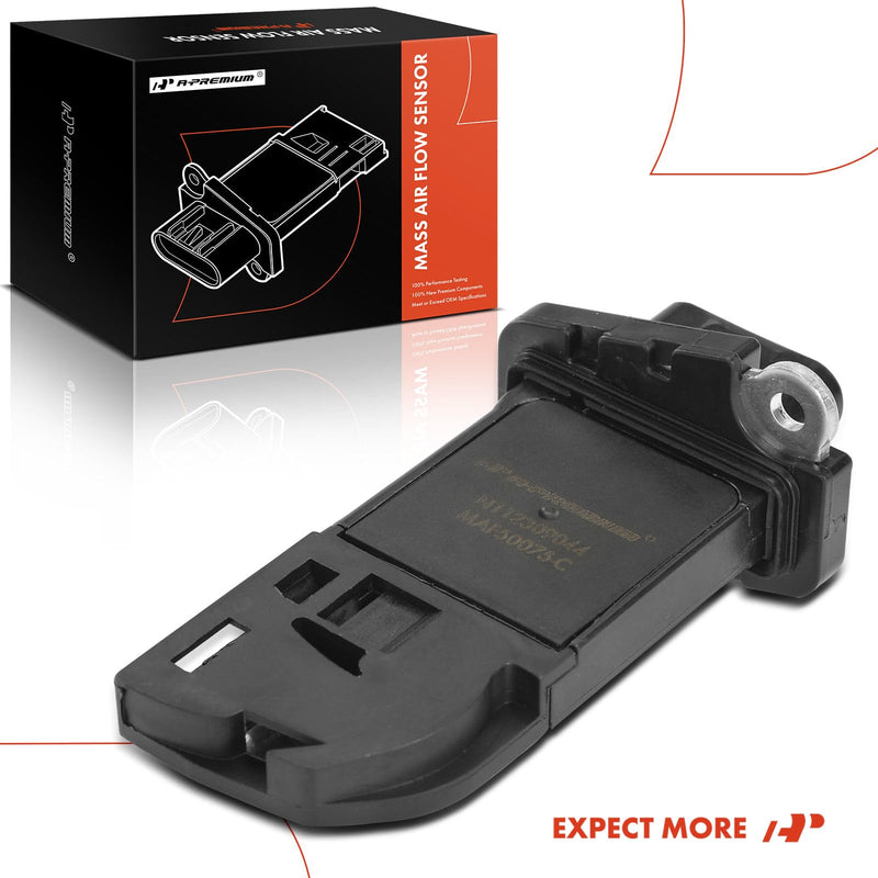 A-Premium Mass Air Flow Sensor Meter [5-Pins] Compatible with Audi A4 2009-2016, Q5 2011-2017, A5 2010-2014, A6 2012-2015, A3, Q3, allroad, Quattro Models