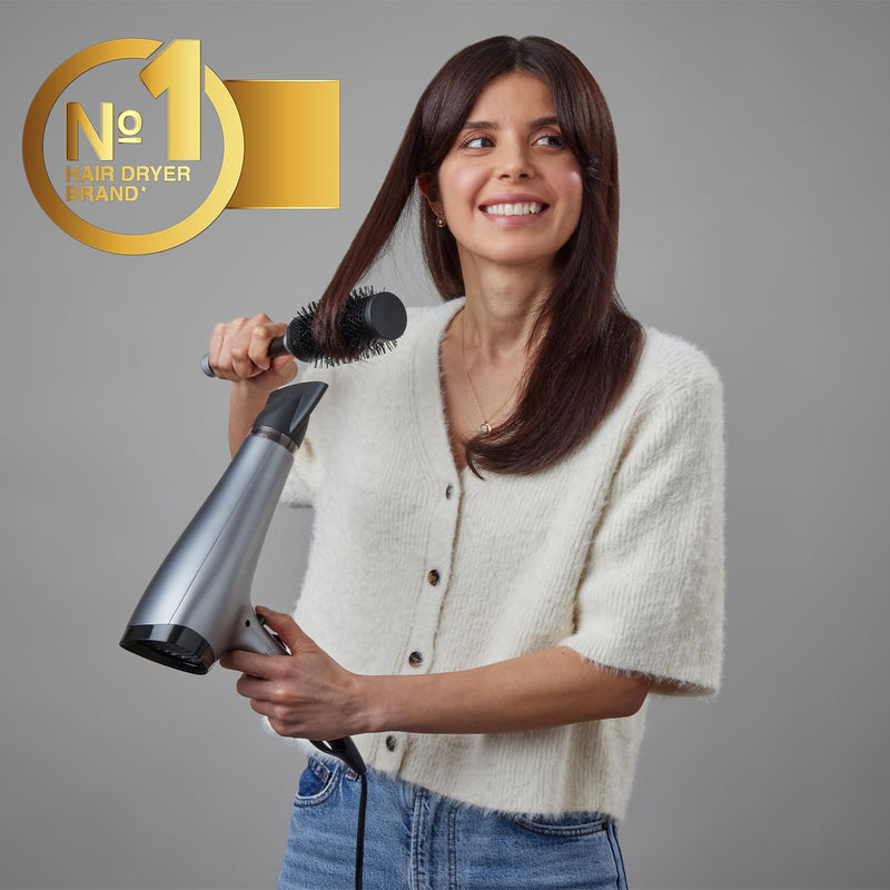 Remington Keratin Protect Hair Dryer (Infused with Keratin and Almond Oil for Smooth, Healthy Looking Hair, Powerful, Fast, Diffuser, 2 Concentrators - Super Slim & Fast-Drying, Ionic, 2200W) AC8008 | Infused with Keratin and Almond Oil for smooth, hea...