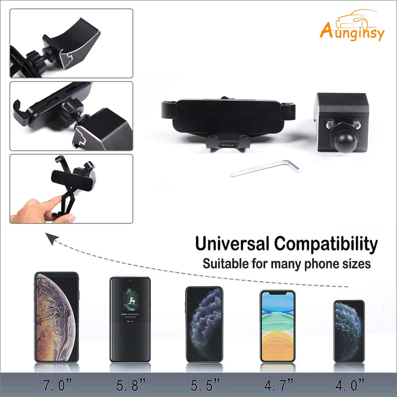 Car Phone Mount Fit Toyot@a FJ Cruiser 2007-2021 Car Center Console Air Outlet Cell Phone Holder Mount Dash Clip Dash Panel Cell Phone Holder Handsfree Air Vent Phone Stand for All Mobile Phones Type E