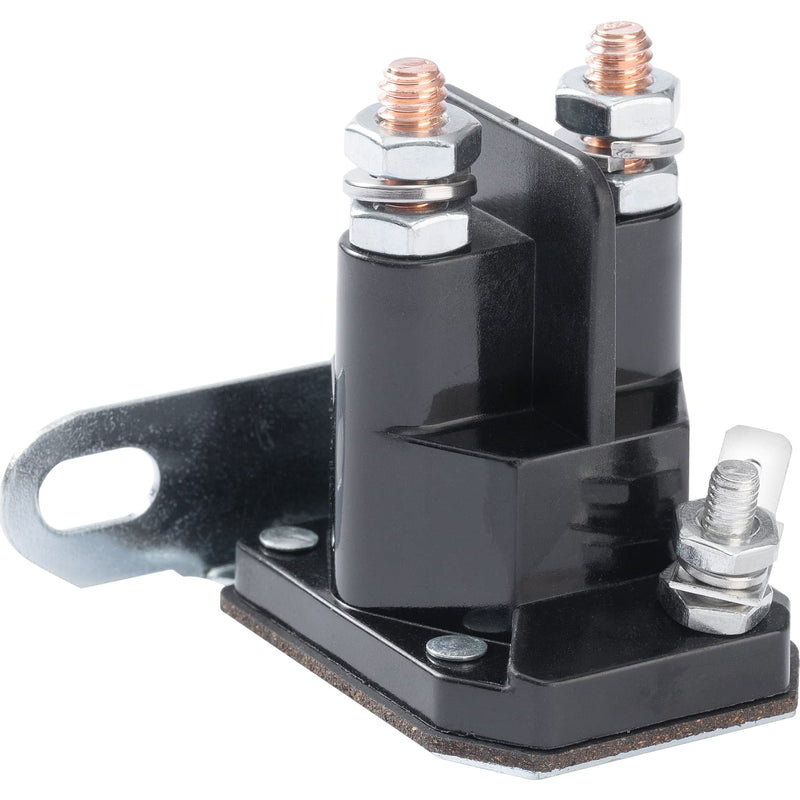 030817 832-1211-210 8321211210 Lawn Mower Starter Solenoid Compatible for Trombetta Hustler Zero Turn Lawn Mower, Replacement Starter Solenoid Relay Part, DC 12V