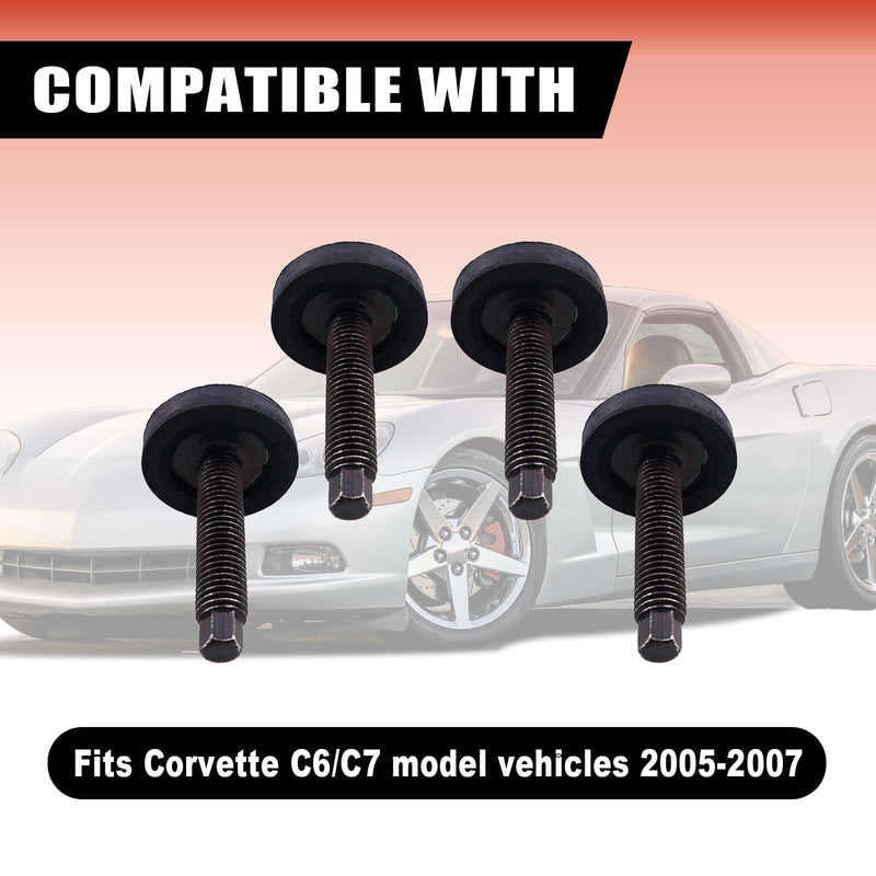C6 & C7 Lowering Bolts Front & Rear Set - Performance Suspension Upgrade for 2005-2007 Corvette