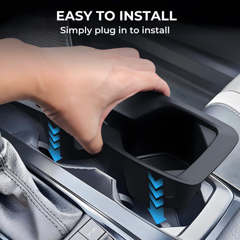 Car Cup Holder for Toyota Camry 2026 2025, Interior Accessories Cup Holder Insert for Toyota Camry SE | XSE | LE | XLE 2025 2026, Black Cup Holder for 2025-2026 Camry