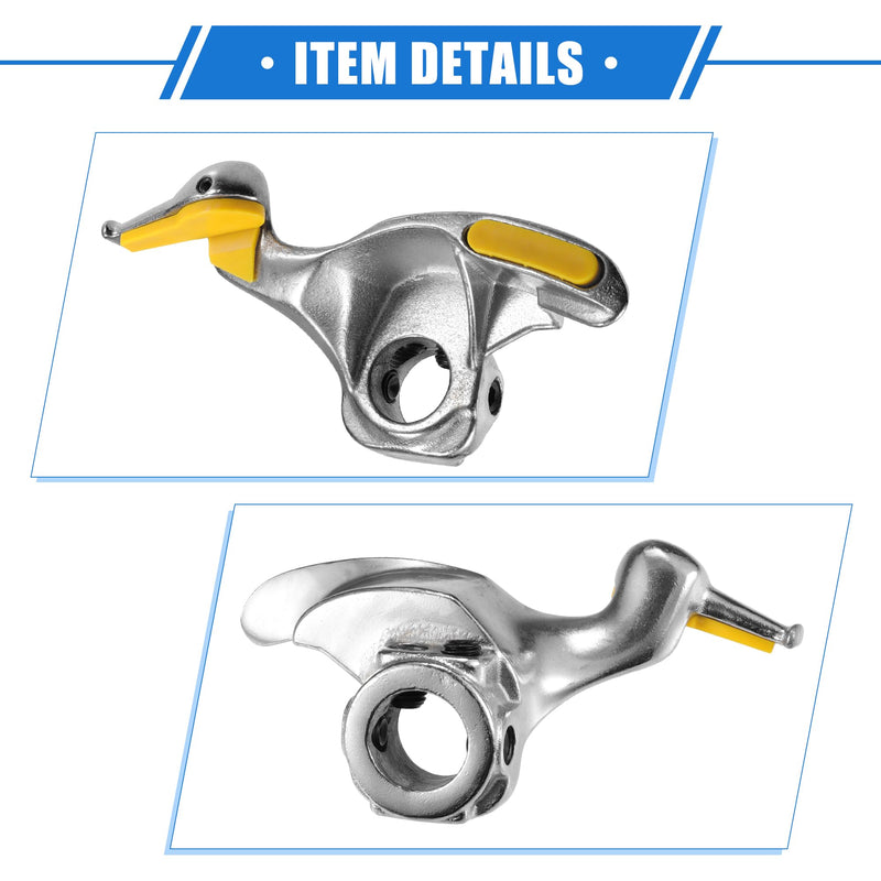 Tire Changer Machine Mount Head, 28mm Demount Head Wheel Tyre Repair Tool Universal for Car Tire Change Durable Metal Silver Tone