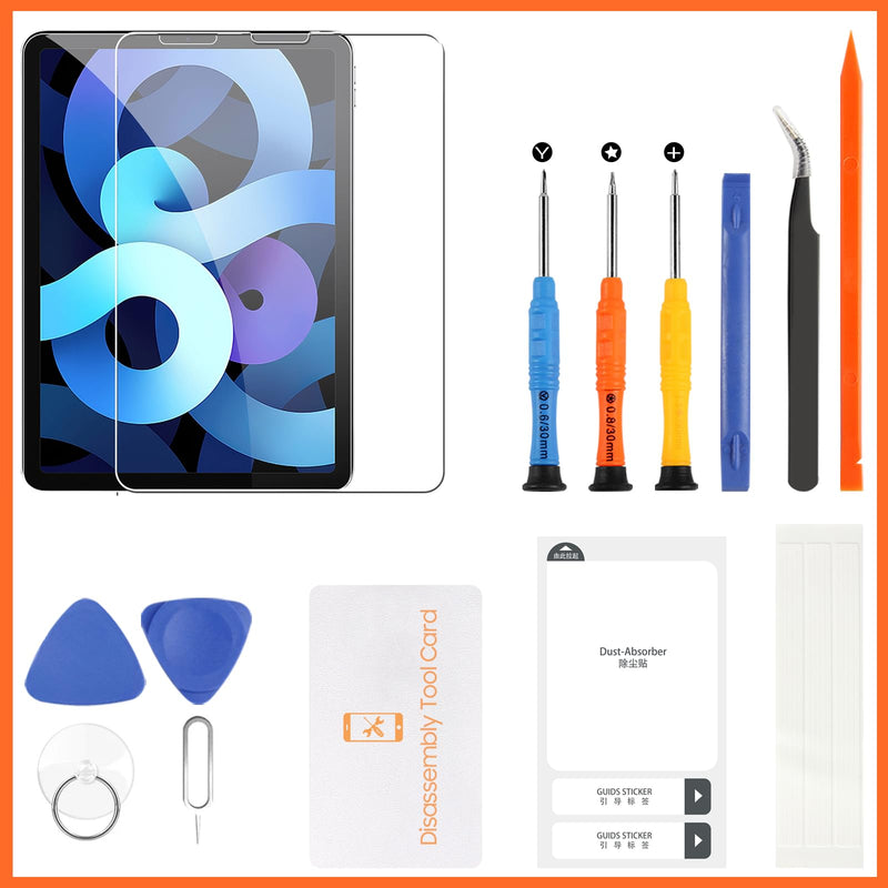 for iPad Air 5 Touch Screen Replacement 10.9" A2588, A2589, A2591,for iPad Air 2022 Touch Screen Panel Digitizer Screen Replacement Repair Kits