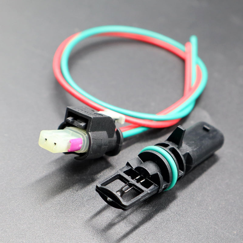 Air Charge Temperature Sensor & Connector Compatible with Chrysler Dodge Jeep Ram 2011-2024 5149182AA, 5149182AB, 7B0906501 Pigtail Harness