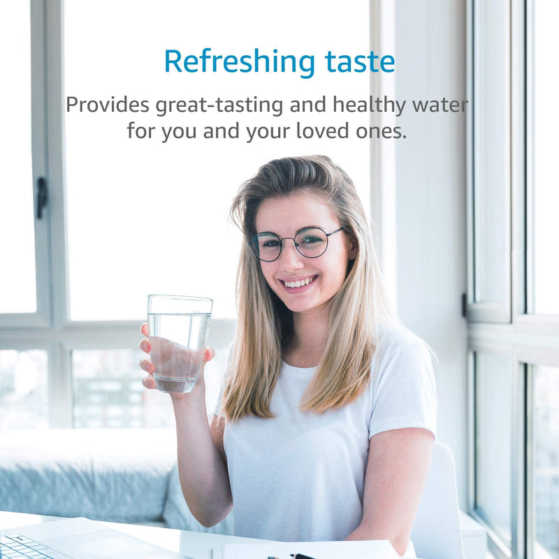 AQUA CREST RC EZ 4 Water Filter, Replacement for Culligan® RC-EZ-4, US-EZ-4, RC-EZ-3, DuPont® WFQTC30001, WFQTC70001, 3000QT Filter, 2K Gallons 1