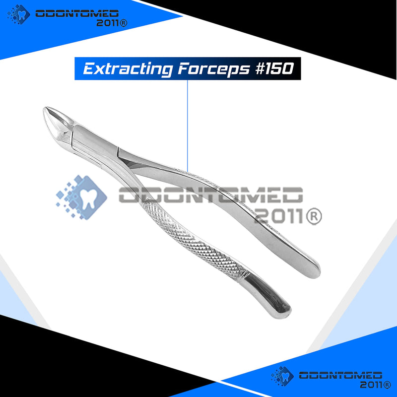 OdontoMed2011® 9 Pcs Basic Dental Extracting Extraction Forceps Elevators Set EX-346