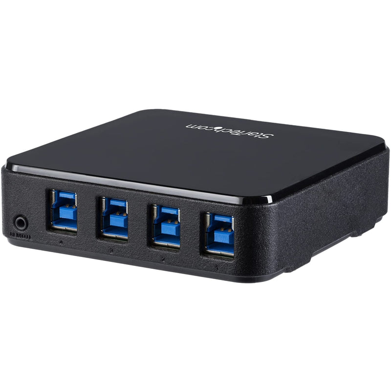 StarTech.com USB 3.0 Peripheral Sharing Switch - 4 USB 3.0 (5Gbps) x 4 Computers - Mac / Windows / Linux - USB A/B Switch - USB Switch (HBS304A24A) 4 Computers – 4 Devices