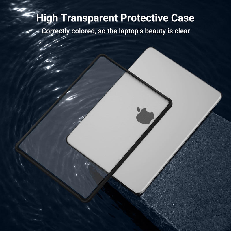 MOSISO Compatible with MacBook Neo Case 13 inch 2026 A3404 A18 Pro Chip | Reinforced Anti-Crack Matte Finish Seamlessly Closes Scratch & Fingerprint Protective Hard Shell with TPU Bumper, Black