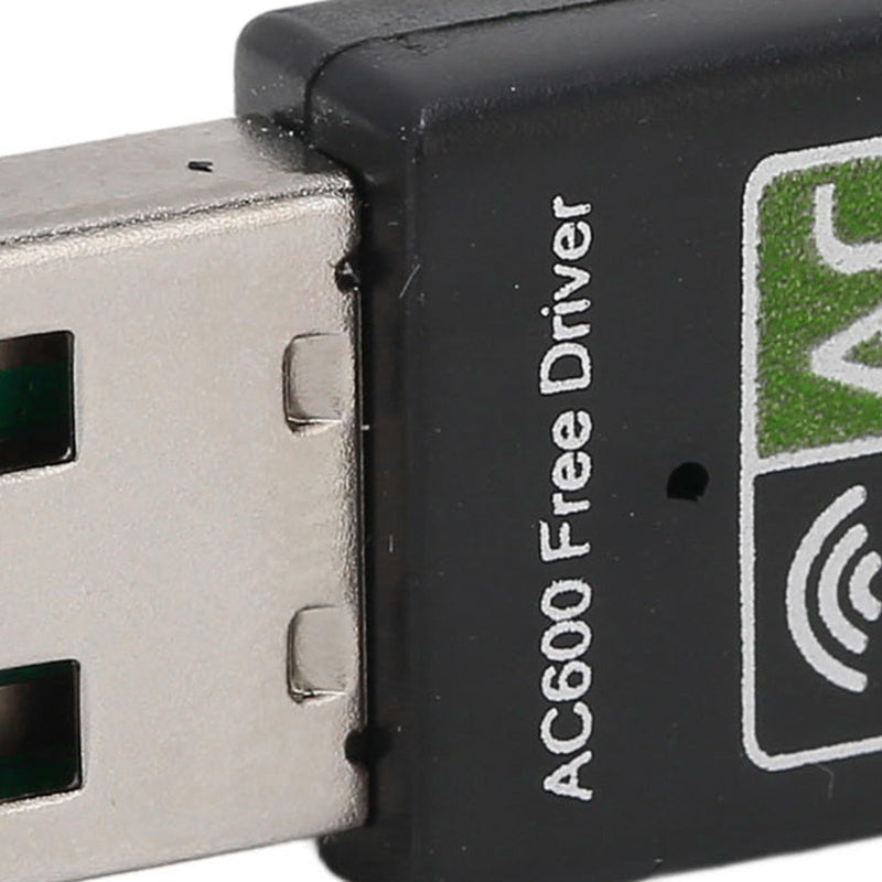 Ejoyous USB Adapter, 600Mbps Dual Band 2.4G 5.8G Support AP Mode IEEE 802.11g Network Adapter for Laptop Desktop PC for Vista/XP/2000/7/8/10, Linux, OS X