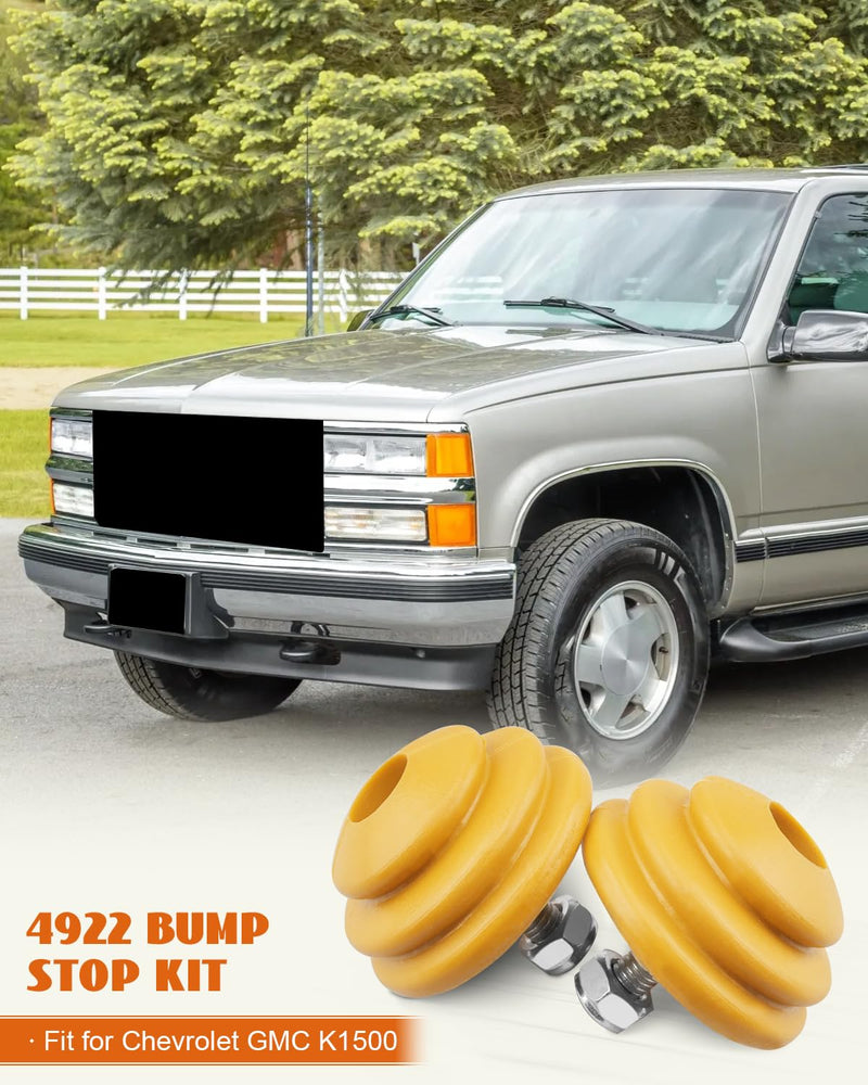 4922 Bump Stop Kit Fit for Chevrolet GMC K1500 Suburban 1992 1993 1994 1995 1996 1997 1998 1999 Models 4922