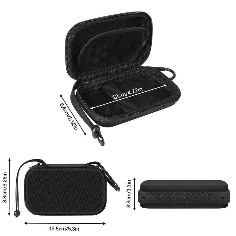 External Solid State Drive Case for Sandisk Extreme/Extreme Pro/Creator Pro | THD EVA Protection Case for Sandisk 500GB 1TB 2TB 4TB 8TB Portable SSD Hard Drive (Nylon Material) 1.External Solid State Drive Case