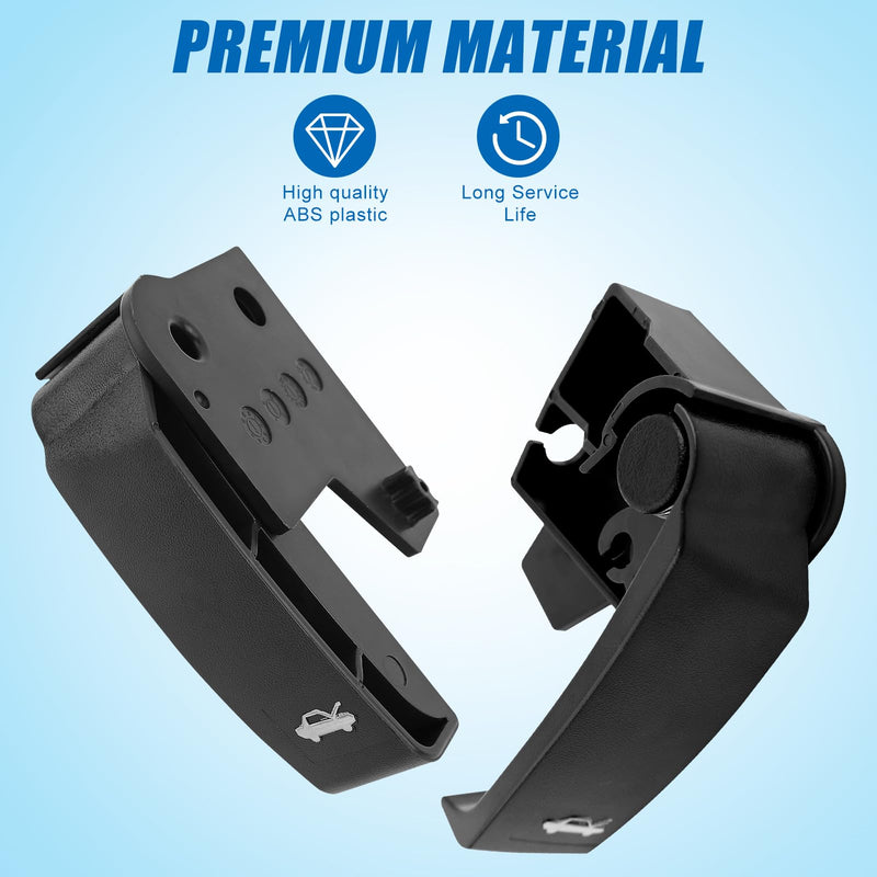 03335 Hood Release Handle Compatible with Chevy Silverado 1500 2500 3500 Suburban Tahoe GMC Sierra Yukon, for 15741109 Hood Latch Release Handle Pull
