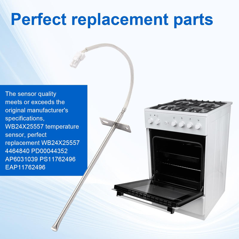 GE Series WB24X25557 Temperature Sensor can Perfectly Replace 4464840 PD00044352 AP6031039 PS11762496 EAP11762496 WB24X25557 Temperature Sensor Probe Assembly