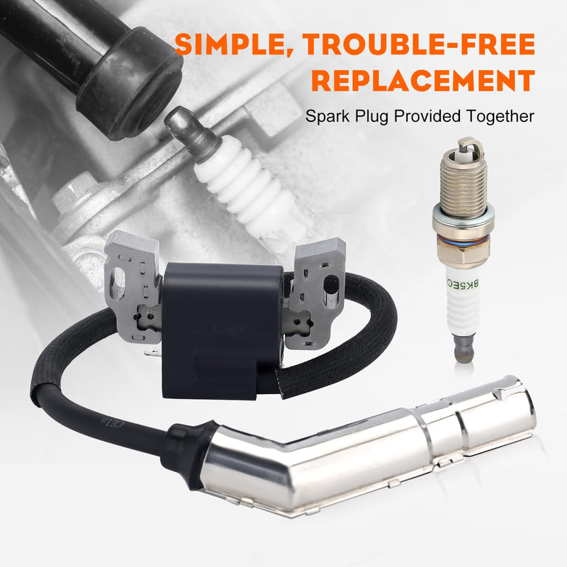 HIPA 595304 Ignition Coil Magneto Armature for Brigg Stratt 799650 592841 795315 495859 17HP 17.5HP 19.5HP 20HP Intek OHV Engine