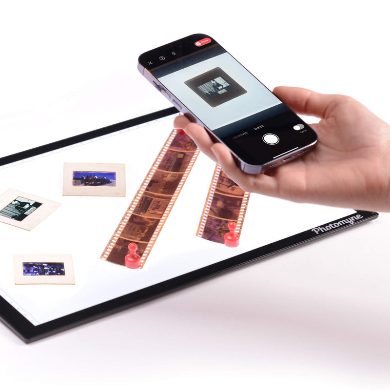 Photomyne A4 Light Pad – Slide & Film Negative Scanning Viewer | Perfect for Art, Film & Memories