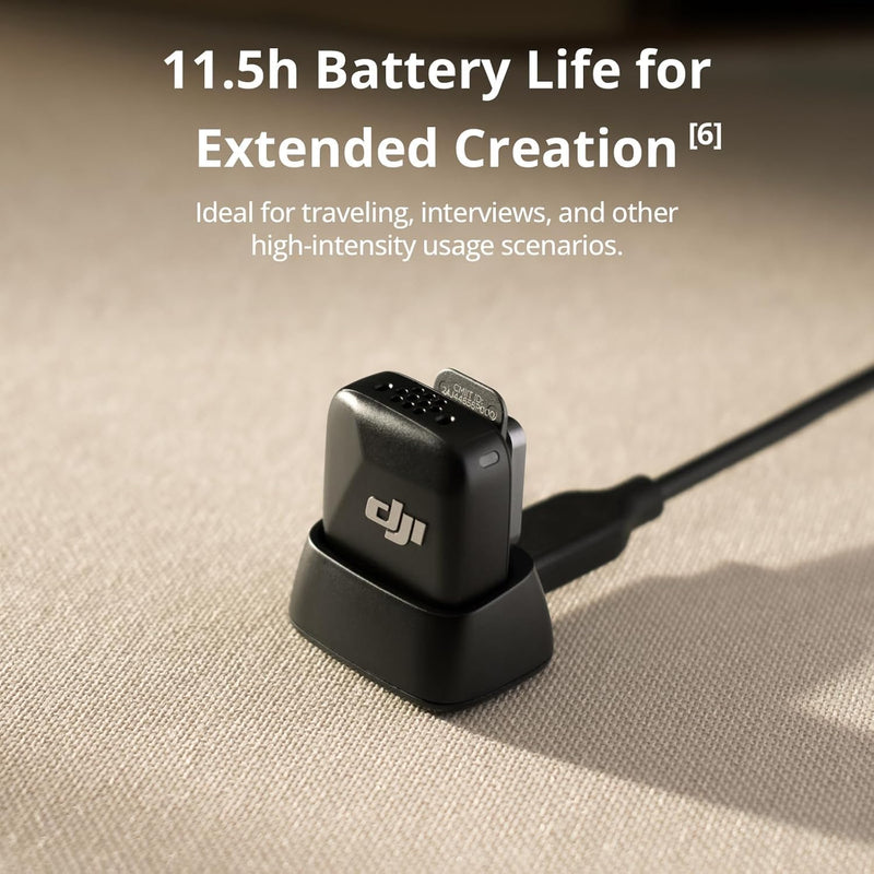 DJI Mic Mini (1 TX + 1 Mobile RX), Wireless Microphone for Smartphone | iPhone 17/16/15 & Android, USB-C Plug and Play, Compact & Lightweight, Cross-Gen Pairing, Noise Canceling DJI Mic Mini (1 TX + 1 Mobile RX)