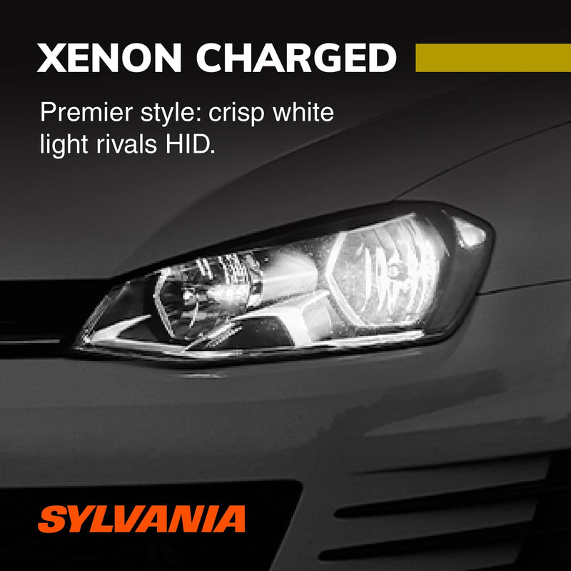SYLVANIA - 168 T10 W5W LED White Mini Bulb - Bright LED Bulb, Ideal for Interior Lighting - Map, Dome, Cargo and License Plate (Contains 2 Bulbs)
