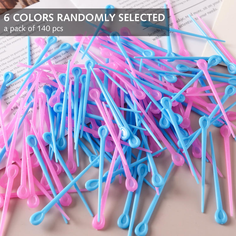 140 pcs Hair Roller Pins for Curling and Styling | Plastic, Brush Roller, Reusable Hair Styling Accessories, Hair Curling and Hairdressing