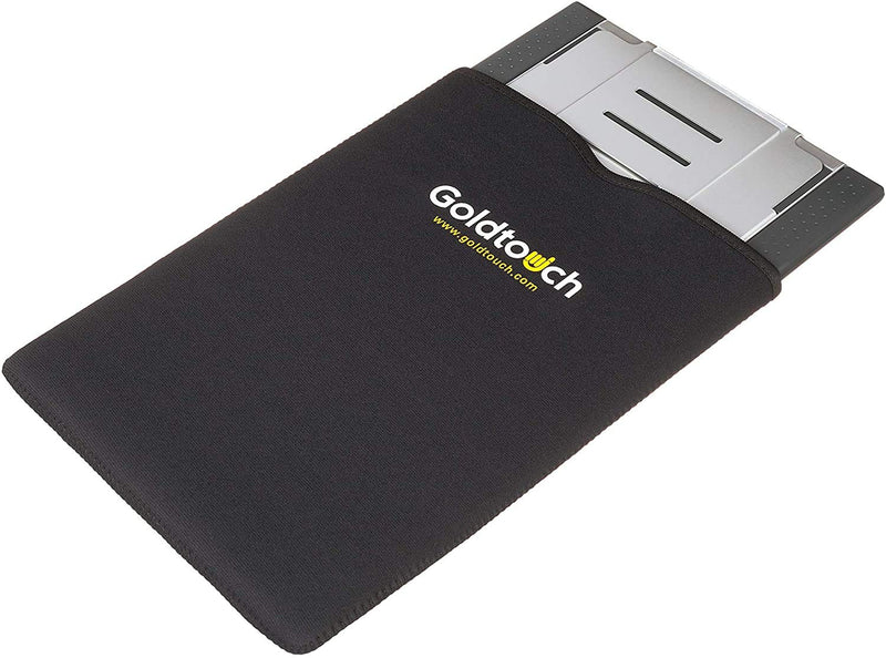 Goldtouch KOV-GTLS-0055 Go! Travel Laptop and Tablet Stand (Aluminum),Black