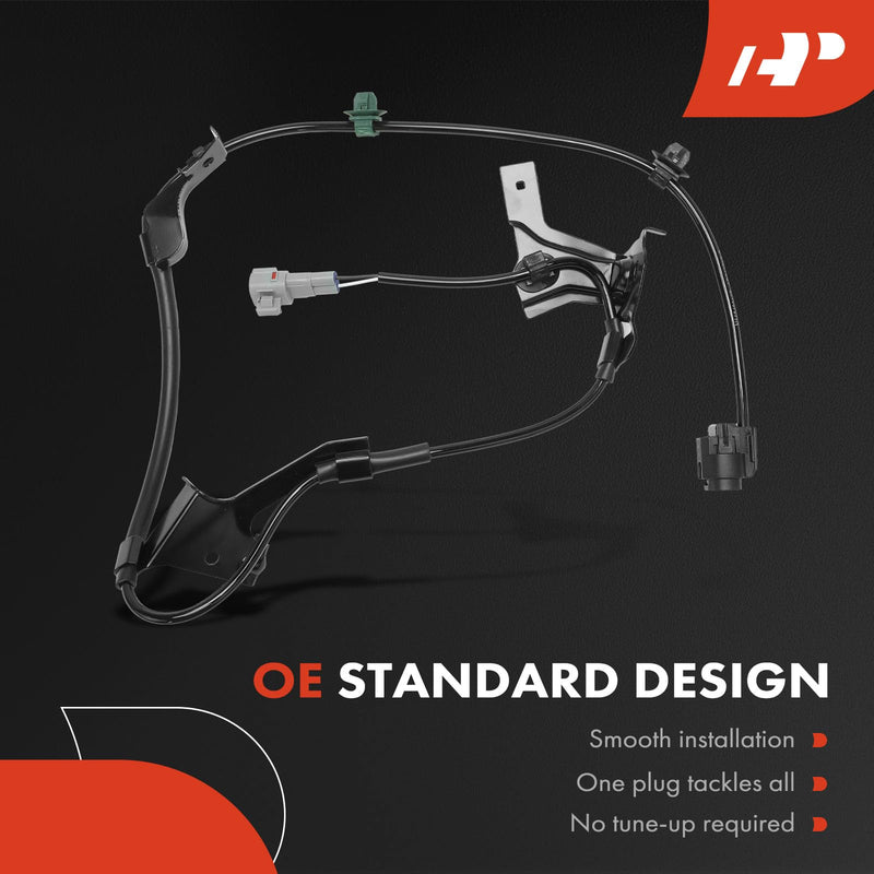 A-Premium Wire Harness for Front Right ABS Wheel Speed Sensor Compatible with Toyota Models - Tacoma 2005-2015 - Without Sensor