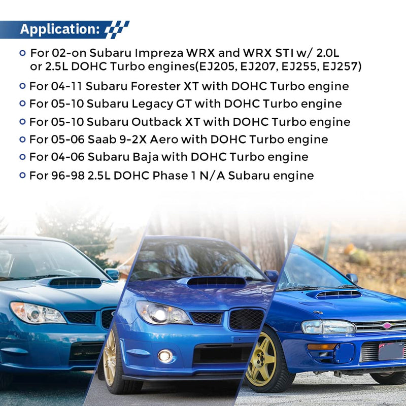 Aluminum Valve Spring Compressor Tool DOHC Compatible with Subaru WRX STi Forester Legacy Outback Baja Black