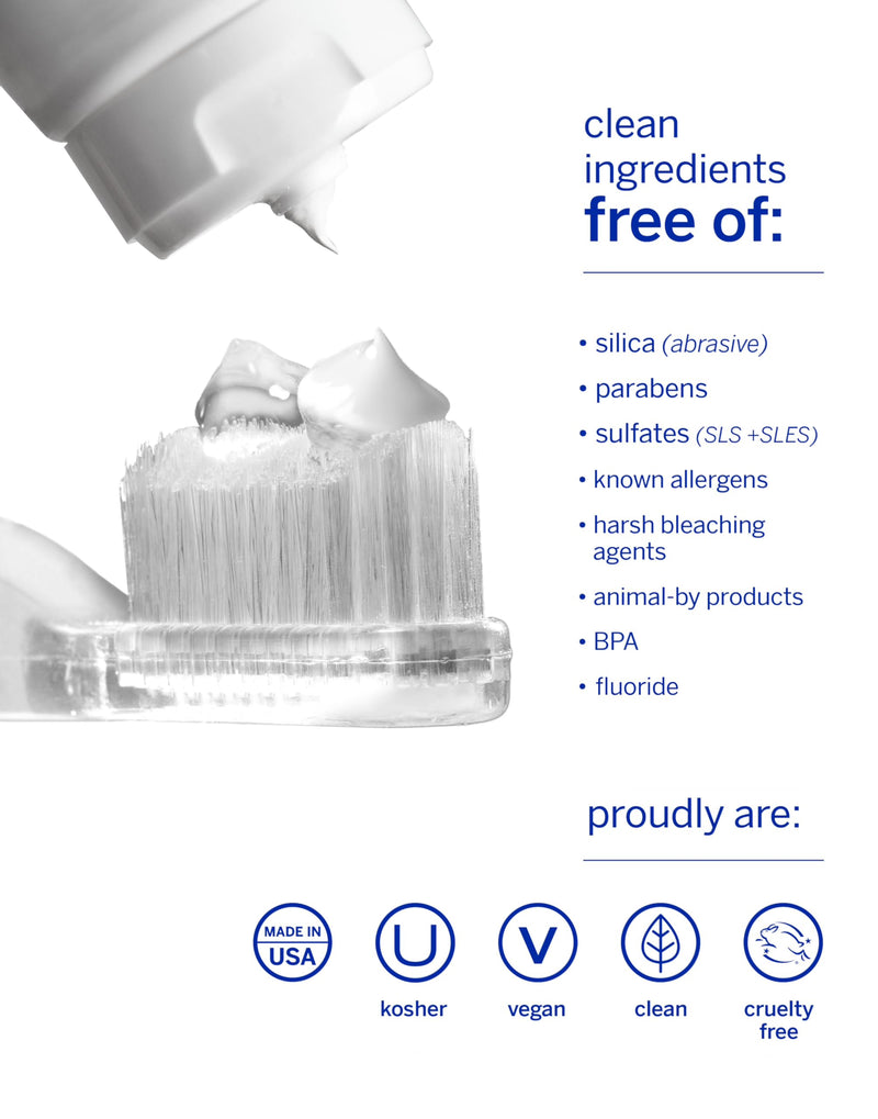Supersmile Fluoride-Free Whitening System – 1.4oz Professional Grade Whitening Toothpaste & 1.2oz Accelerator – Whitens up to 6 Shades & Strengthens Enamel