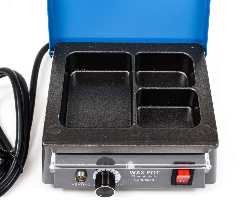 Dental Lab Equipment Analog Wax Heater Pot 3pots Waxing Dentist Instrument New