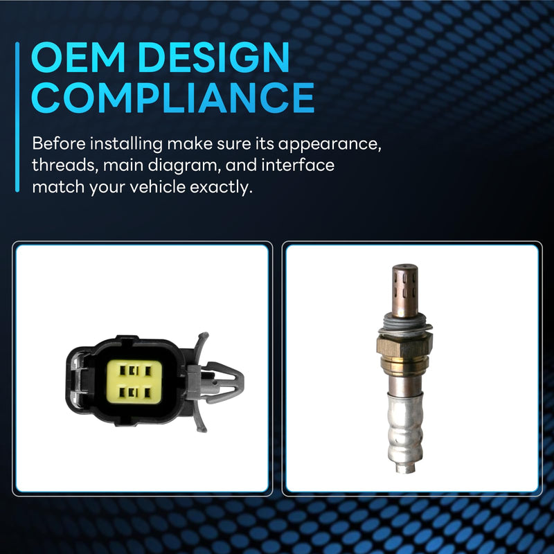 Oxygen Sensor Downstream Compatible with Chevy Optra 2004-2005 Replace # 13511