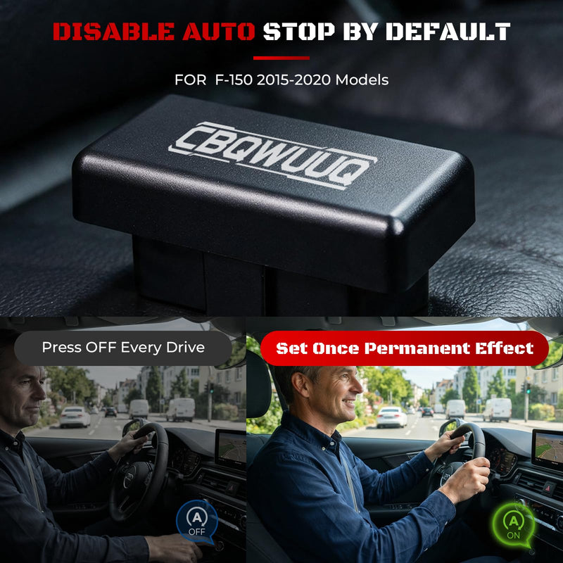 Auto Start Stop Eliminator Compatible with Ford F150 2015-2020 2015-2020 MODEL