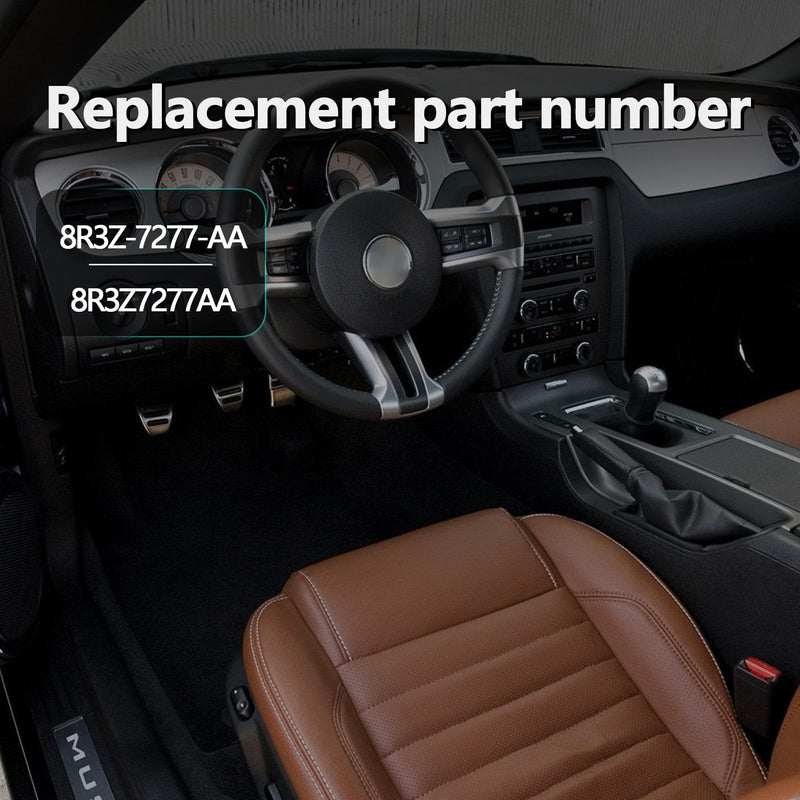 Manual Transmission Shifter Boot Cover Compatible with Ford Mustang Series 2005 2006 2007 2008 2009 Replaces 8R3Z-7277-AA, Gear Change Boot