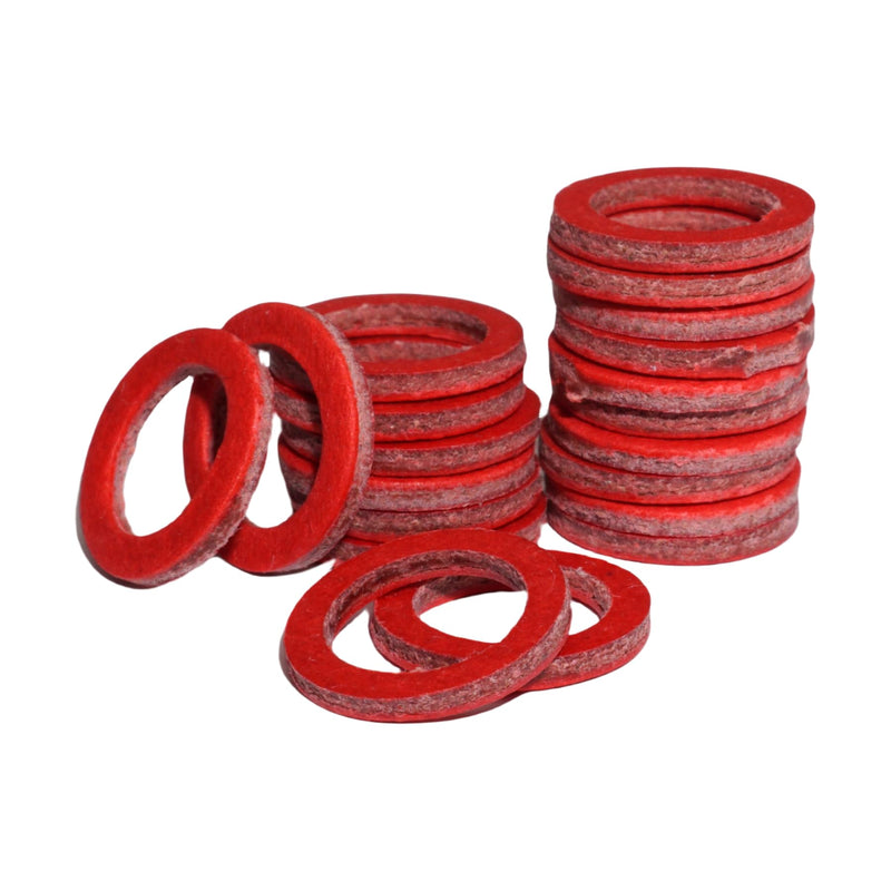 Boat Marine 90430-08020-00 Lower Unit Oil Drain Plug Gasket Seal for Yamaha 2 and 4 Stroke All Outboard Motors Replace 90430-08003-00 Sierra 18-4698
