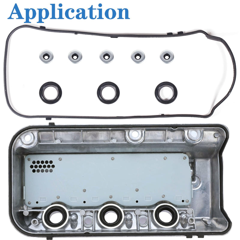 VS50773R for Honda Accord Odyssey Pilot Valve Cover Gasket Seal 3.5L&15845-R70-A01 Solenoid Valve Gasket Pilot Ridgeline Acura MDX RDX RL TL TSX ZDX 3.7L 2008 2009 2010 2011 2012 2013 2014 2015-2017. VS50773R 3.5L 3.7L &15815-R70-A01