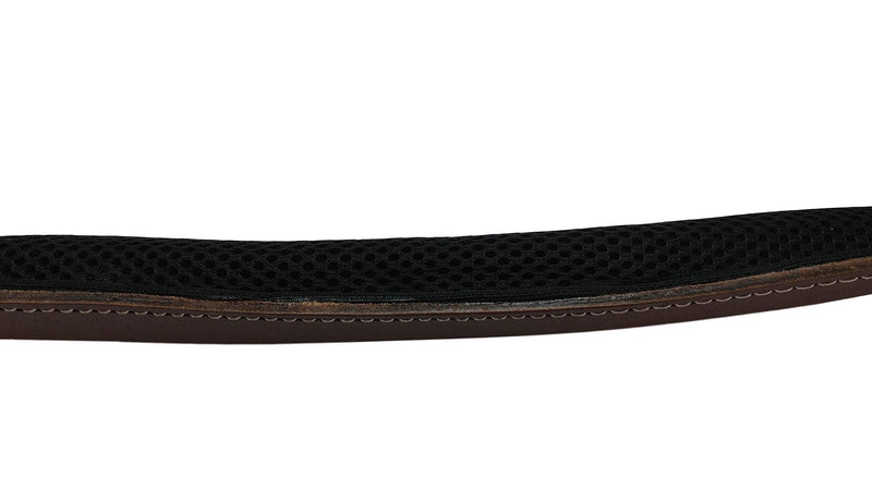 Padded Tool Belt 2106, 2.5 Inches Wide, Double Prong Buckle and 2 Hole Rows, Comfortable Mesh and Foam Padding