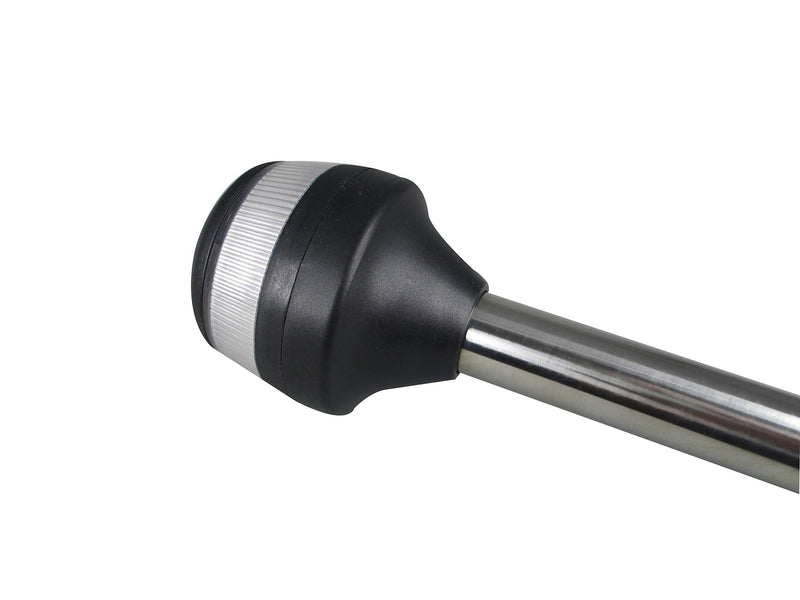 Pactrade Marine Boat Pontoon LED All Round Anchor Fold Down Light SS Pole 10-30V 9-1/2''H 2NM USCG A16 Certified