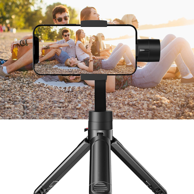 KT-26 Mini Plastic Camera Tripod, Portable Selfie Stick Handle Desktop Webcast Camera Tripod, Suitable for Camera Webcam Cell Phone Stand Selfie Stick Vlog Tripod